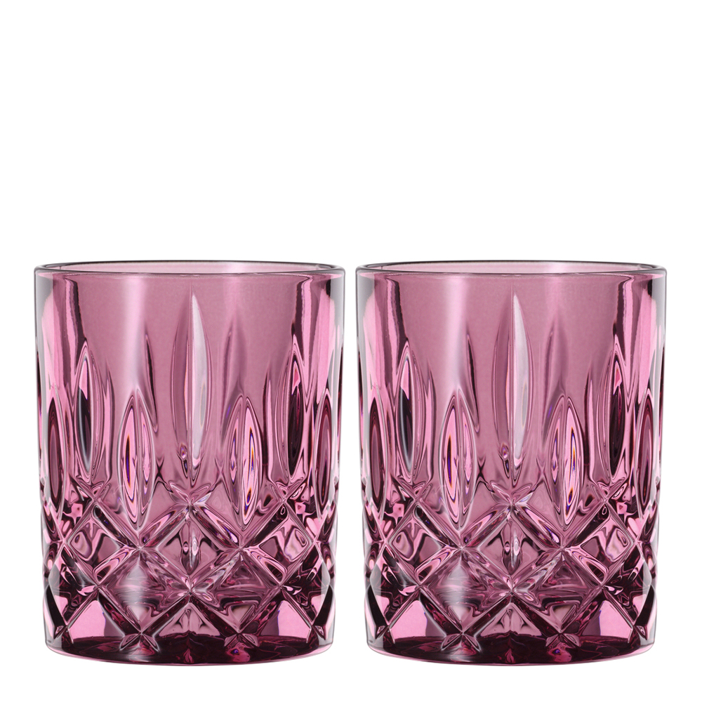 Nachtmann - Noblesse Colour Tumbler Lasi 29 cl 2 kpl Berry