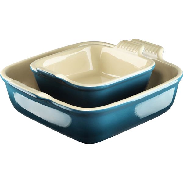 Le Creuset - Heritage Uunivuokasetti 13+22 cm Deep Teal