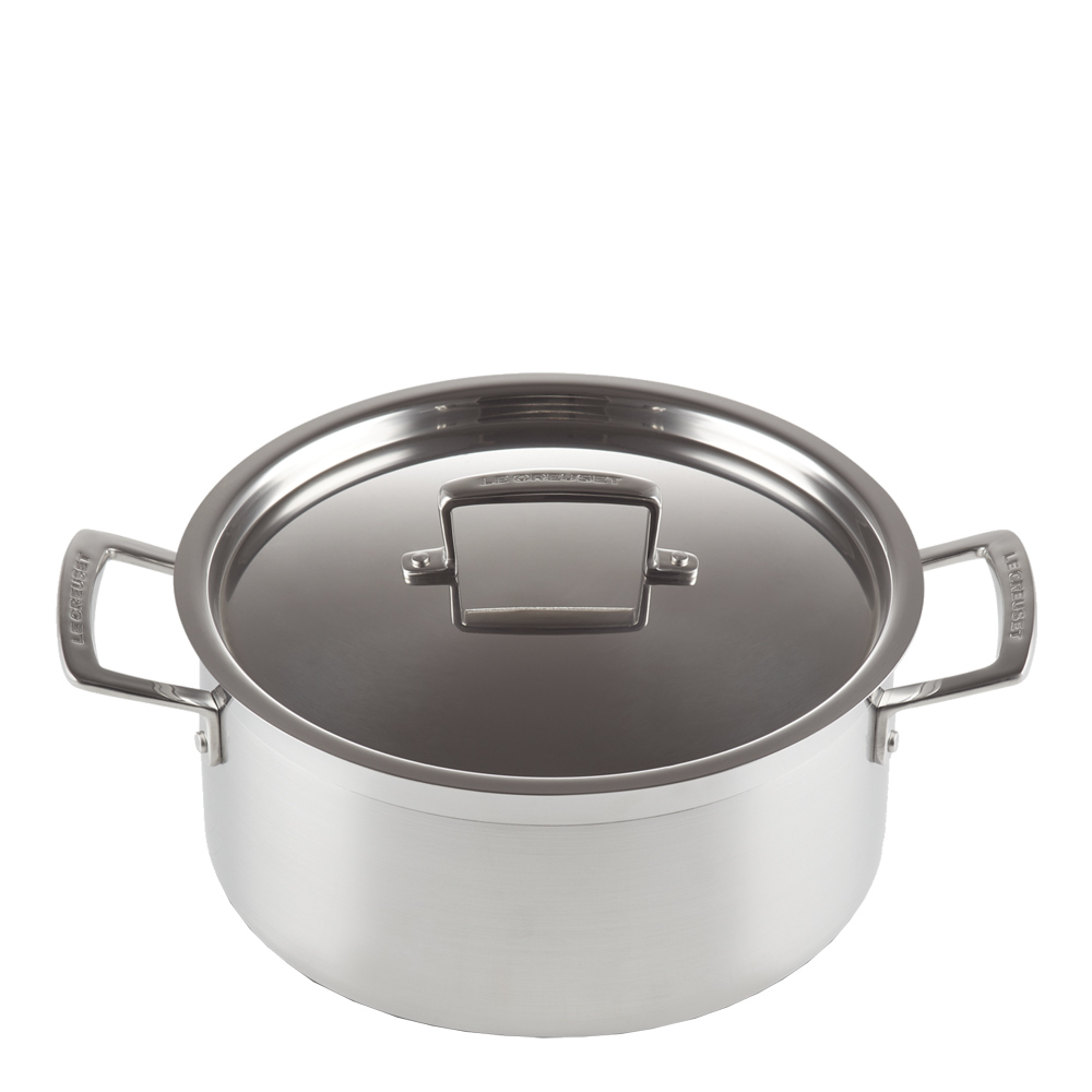 Le Creuset - 3Ply Kattila kannella 24 cm 5,3 L