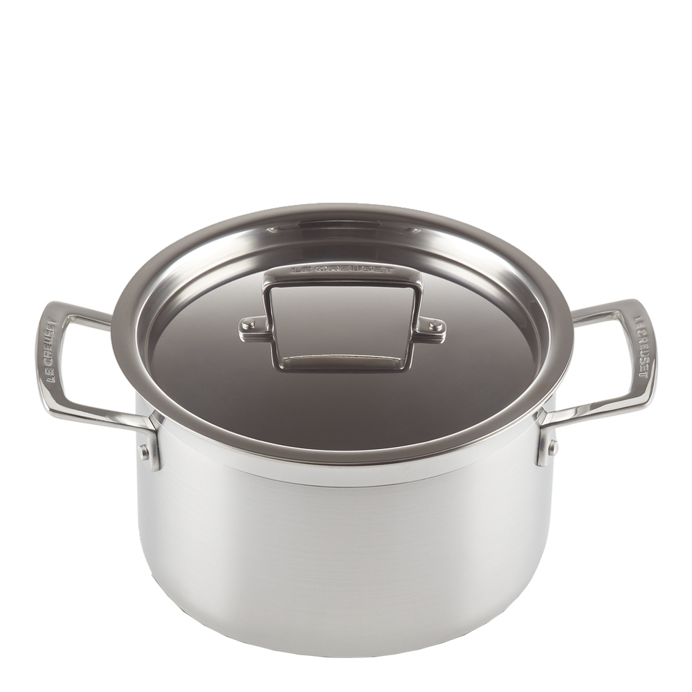 Le Creuset - 3Ply Kattila kannella 18 cm 2,3 L