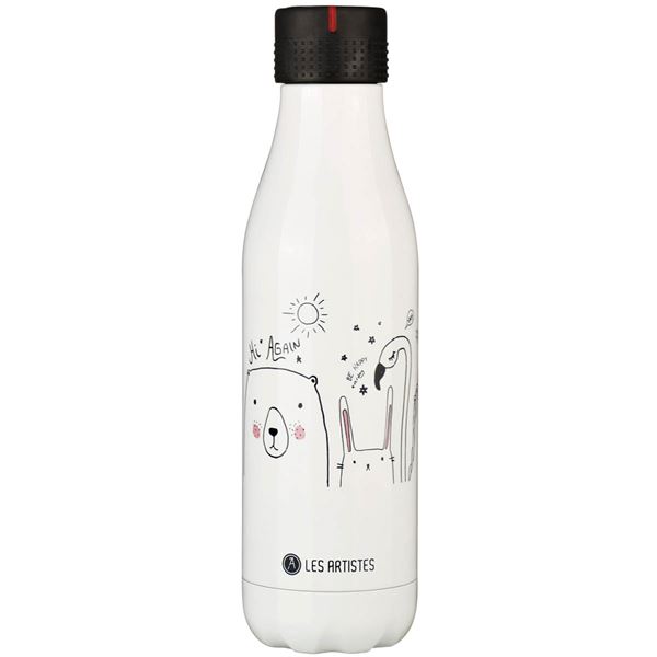 Les Artistes - Bottle Up Design Termospullo 50 cl Valkoinen