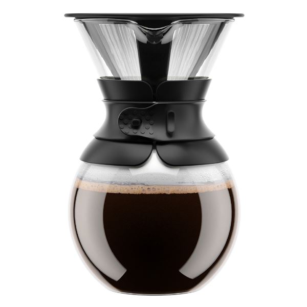 Bodum - Pour Over Kahvinkeitin 1L Musta