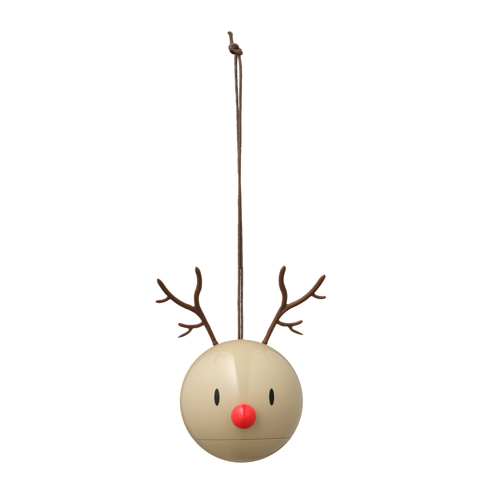 Hoptimisten - Reindeer Joulupallo 2 kpl Latte