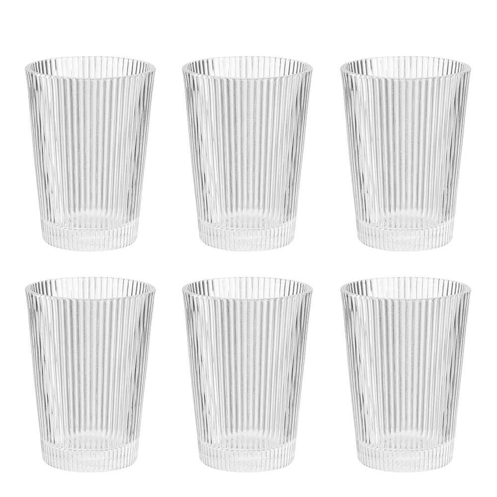 Stelton - Pilastro Juomalasi 33 cl 6 kpl