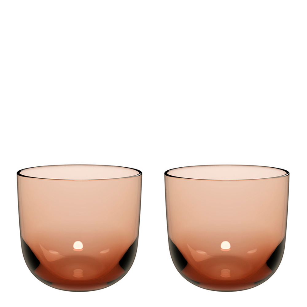 Villeroy & Boch - Like Vesilasi 28 cl 2 kpl Clay