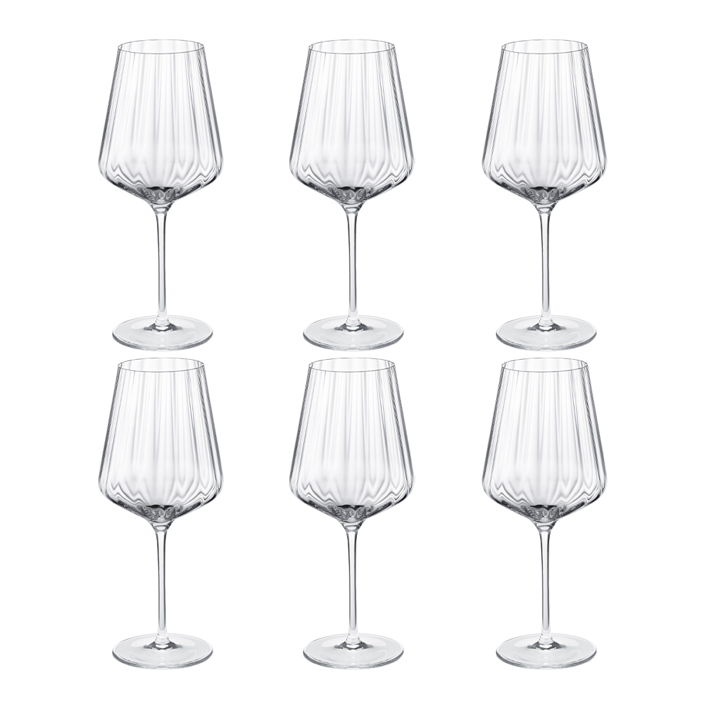 Georg Jensen - Bernadotte Valkoviinilasi 43 cl 6 kpl