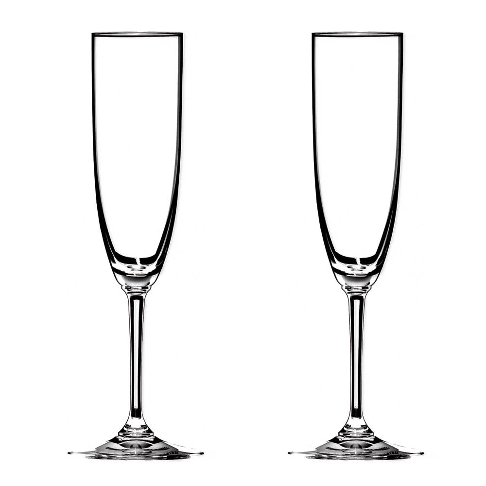 Riedel - Vinum Champagne Flute Samppanjalasi 16 cl 2 kpl