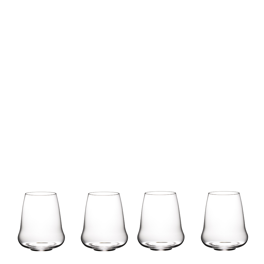 Riedel - Stemless Wings Viinilasi Riesling / Champagne 44 cl 4 kpl