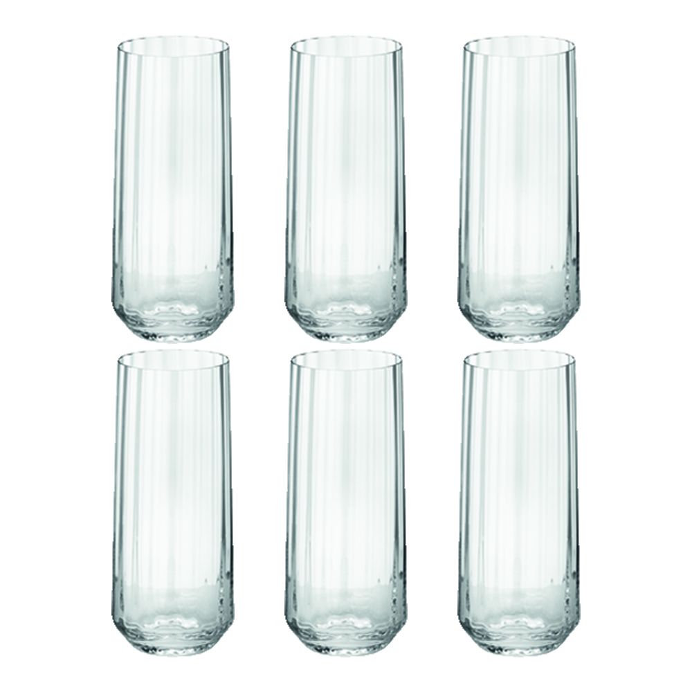 Georg Jensen - Bernadotte Highball -lasi 45 cl 6 kpl