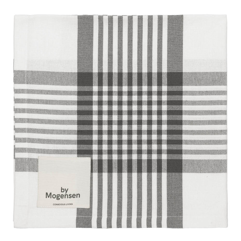 By Mogensen - By Mogensen Lautasliina 55x55 cm Large checks