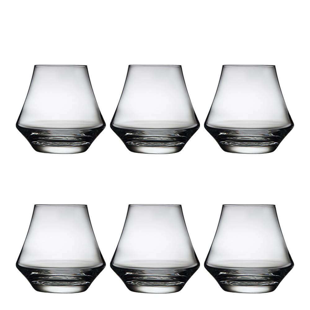 Lyngby Glas - Juvel Rommilasi 29 cl 6 kpl Kirkas