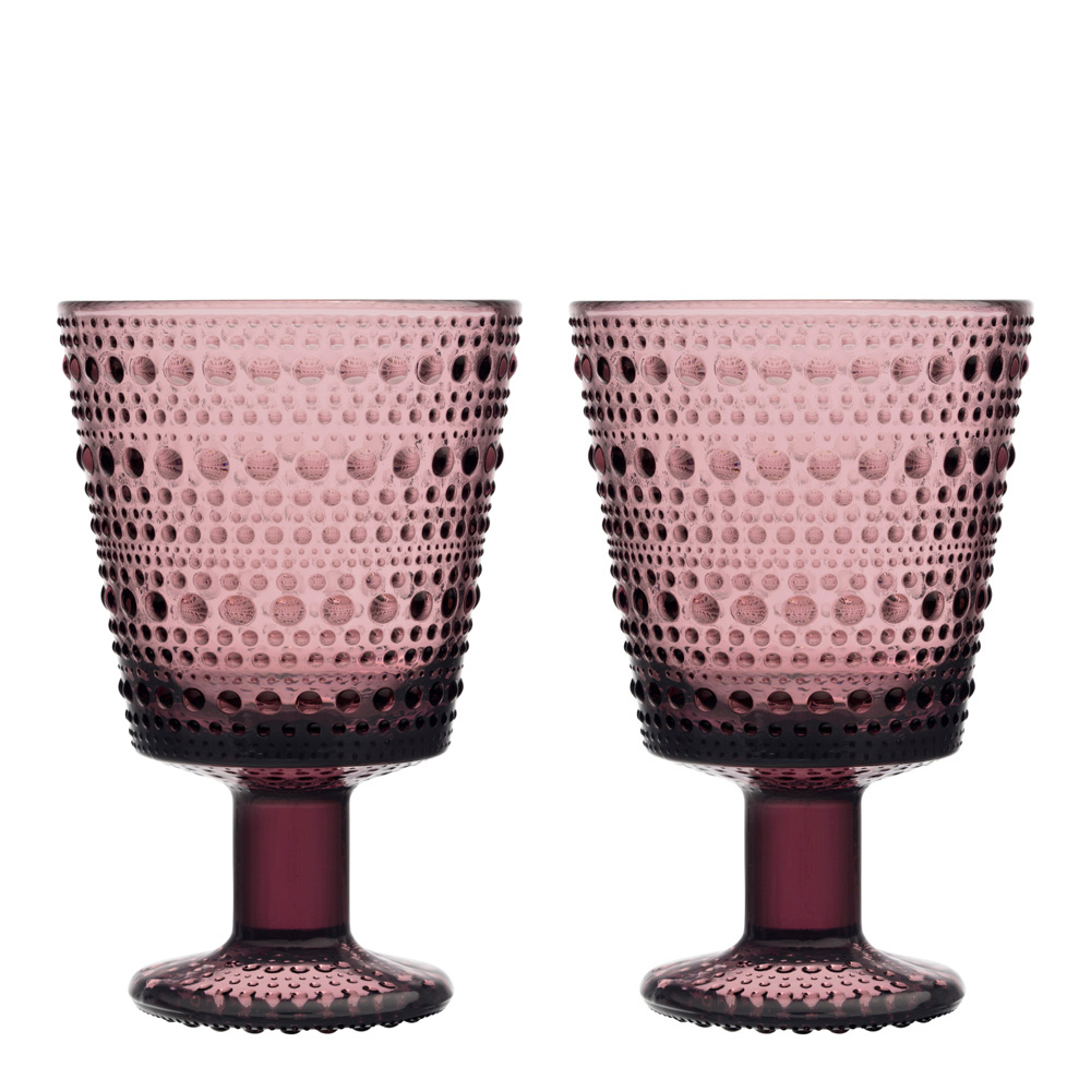 iittala - Kastehelmi Juomalasi jalallinen 26 cl 2 kpl