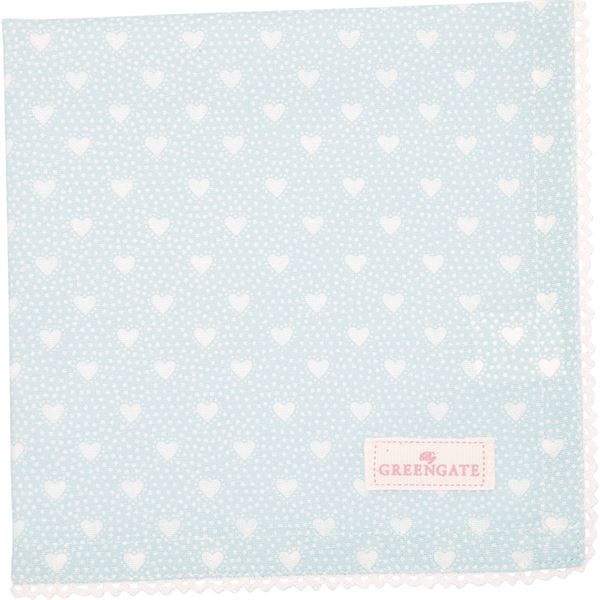 GreenGate - Penny Lautasliina 40x40 cm Pale Blue