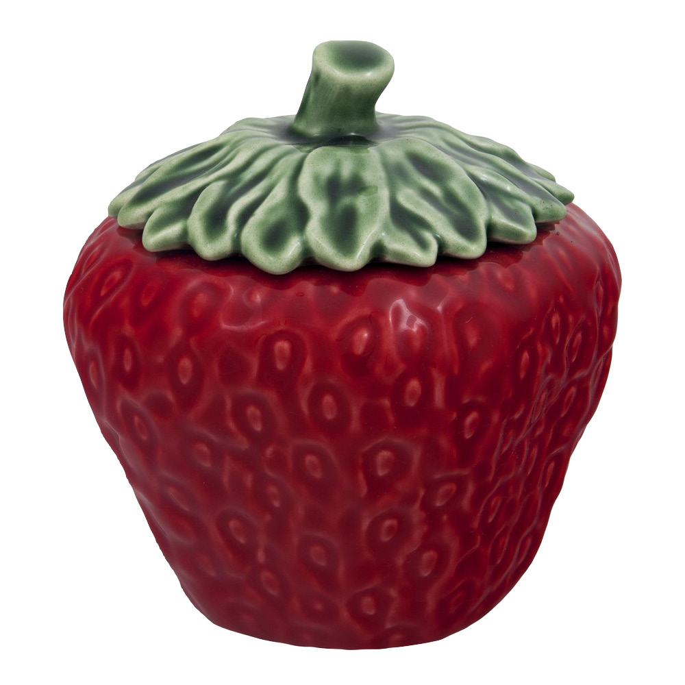 Bordallo Pinheiro - Strawberries Kulho kannella 0,45 L Punainen