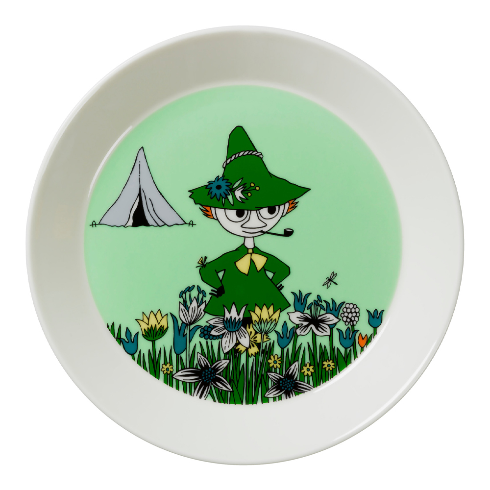 Moomin Arabia - Muumi Lautanen Nuuskamuikkunen 19 cm