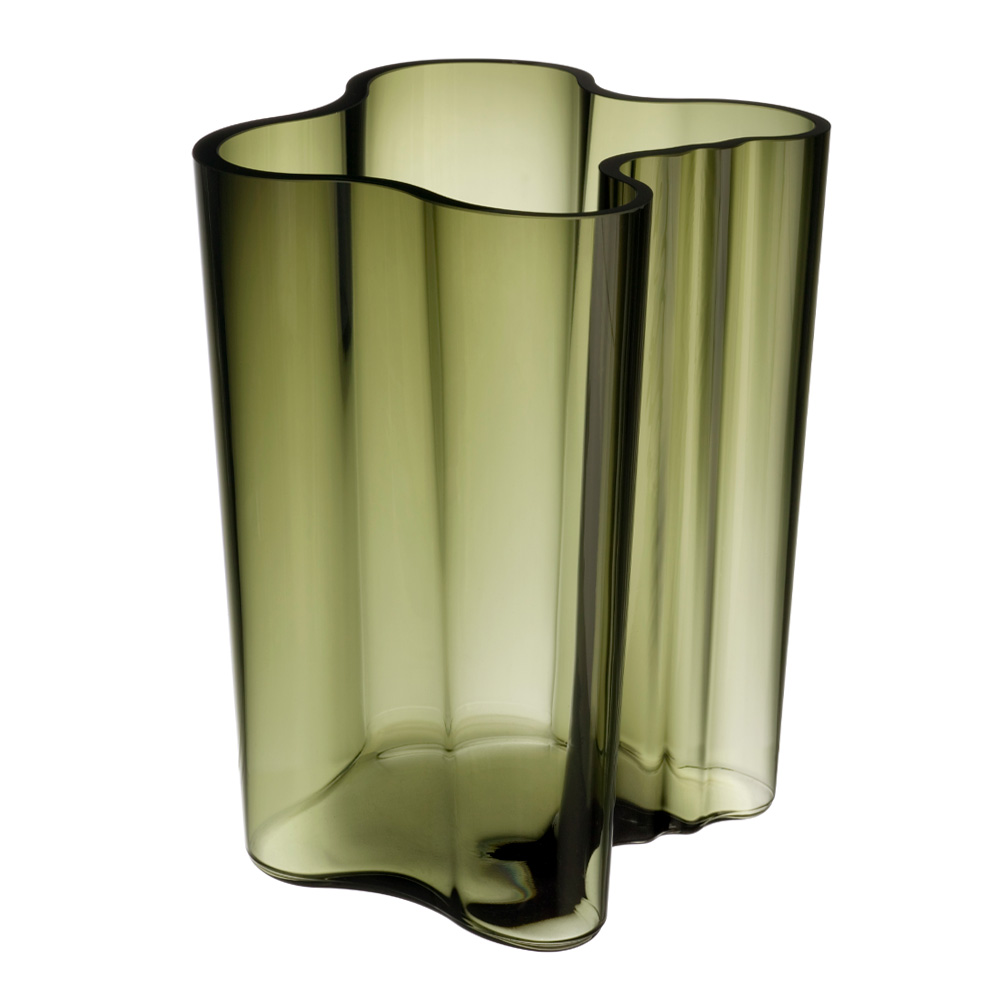 iittala - Alvar Aalto Maljakko 18 cm Sammaleenvihreä