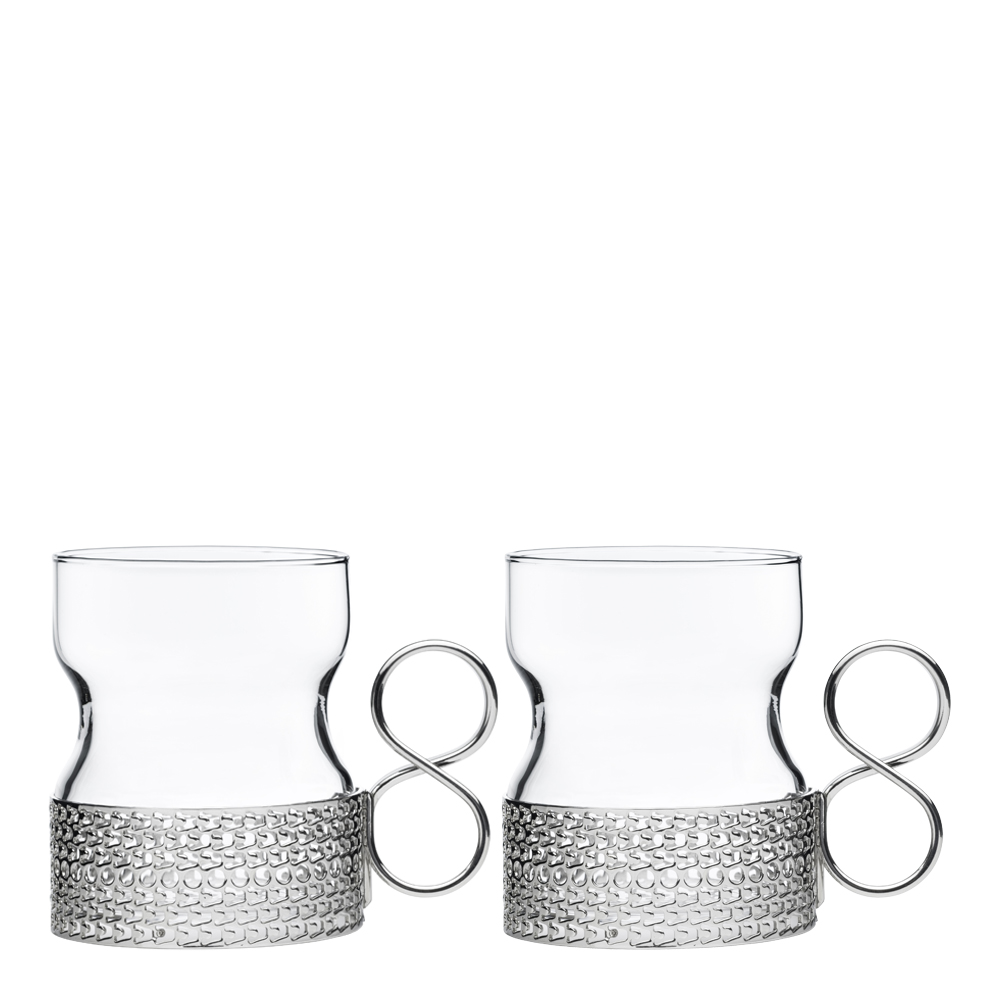 iittala - Tsaikka Lasi pidikkeellä 23 cl 2 kpl