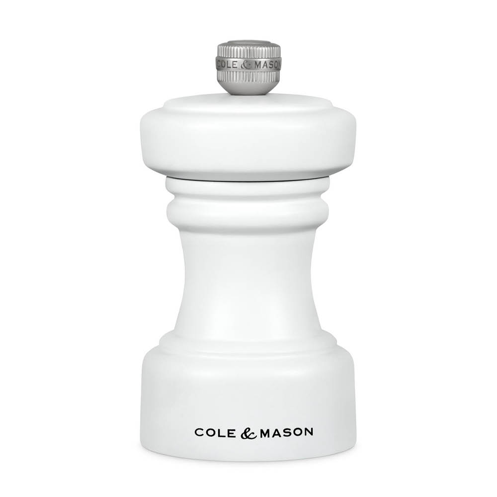 Cole & Mason - Hoxton Pippurimylly 11 cm Valkoinen