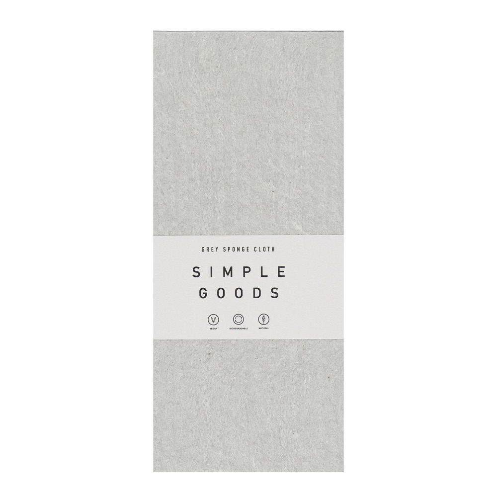 Simple Goods - Cleaning Tiskirätti 2 kpl Vaaleanharmaa