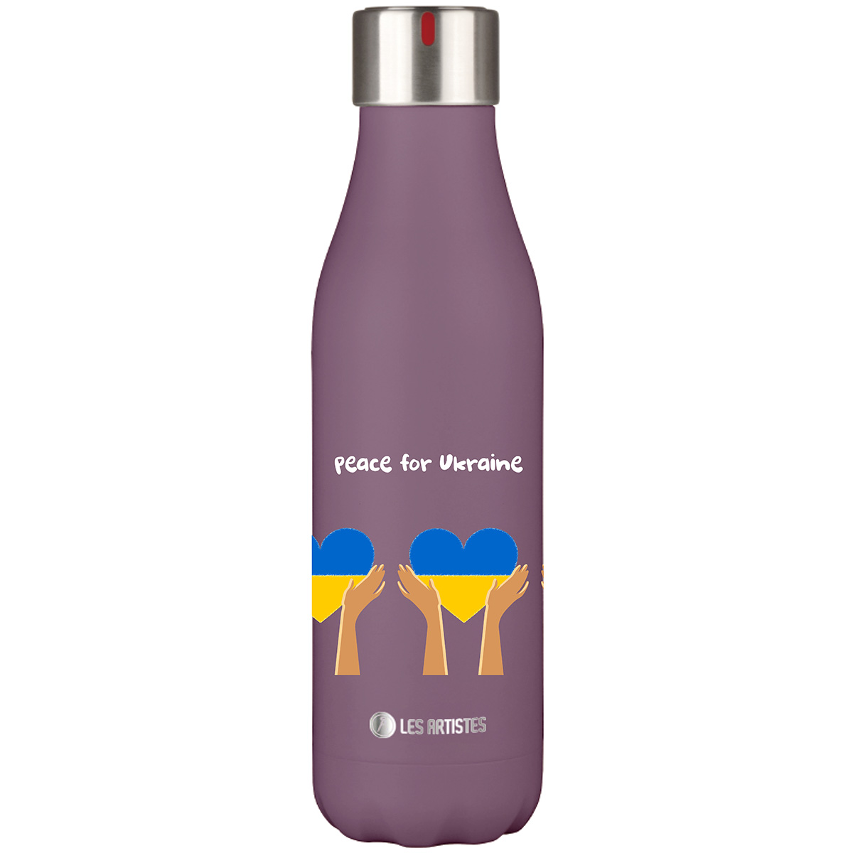 Les Artistes - Bottle Up Termospullo Peace For Ukraine 50 cl Vaaleansininen