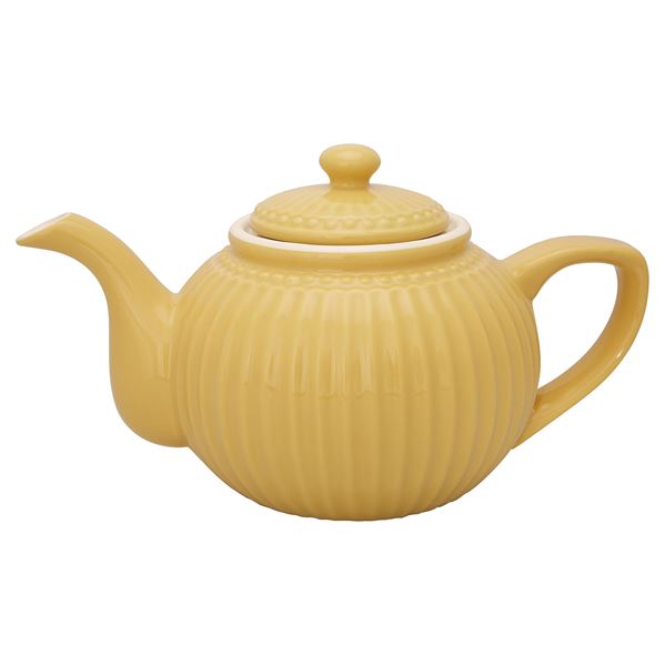 GreenGate - Alice Teekannu 1L Honey Mustard