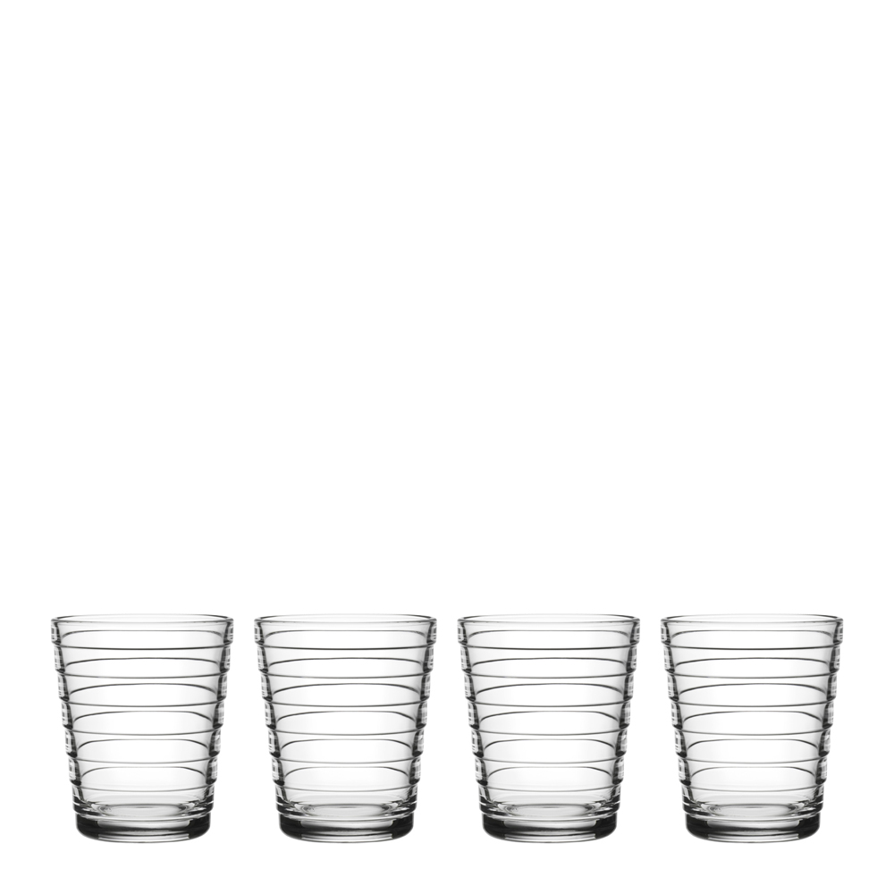 iittala - Aino Aalto Juomalasi 22 cl 4 kpl Kirkas