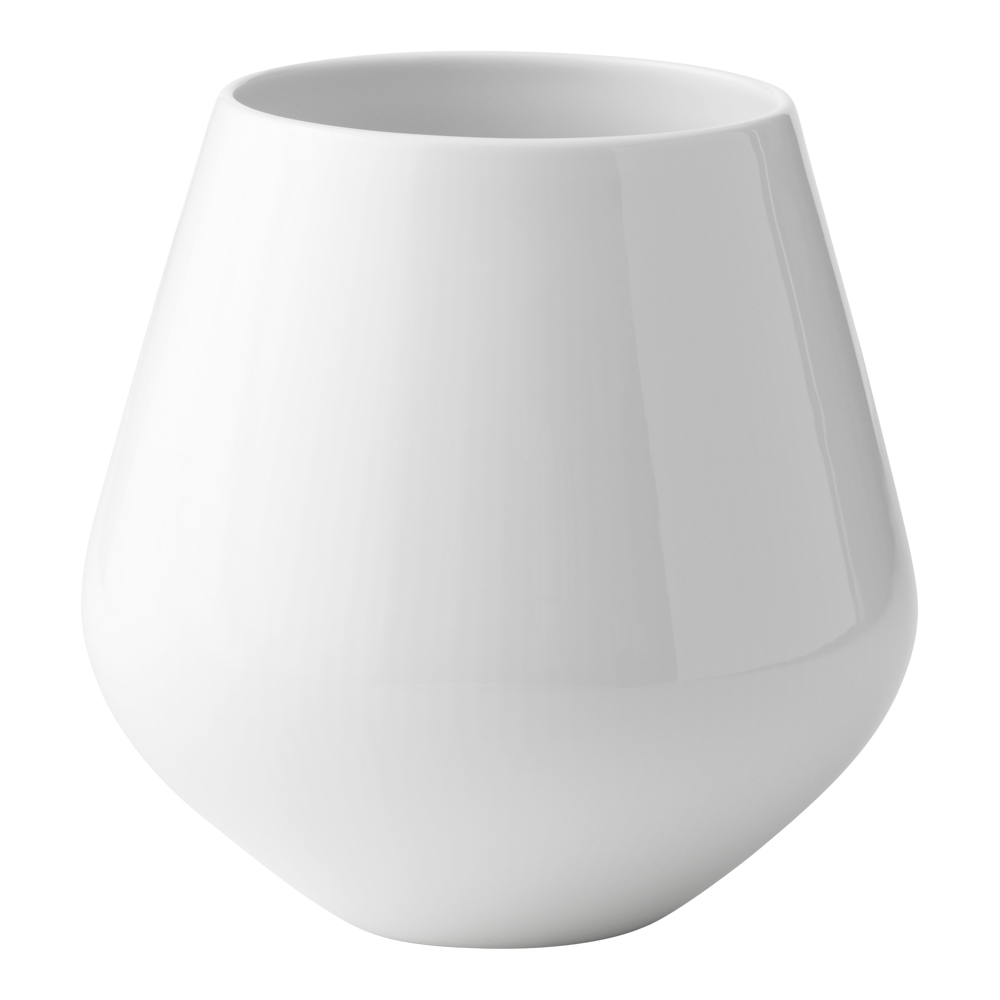 Royal Copenhagen - White Fluted Maljakko 20,5 cm