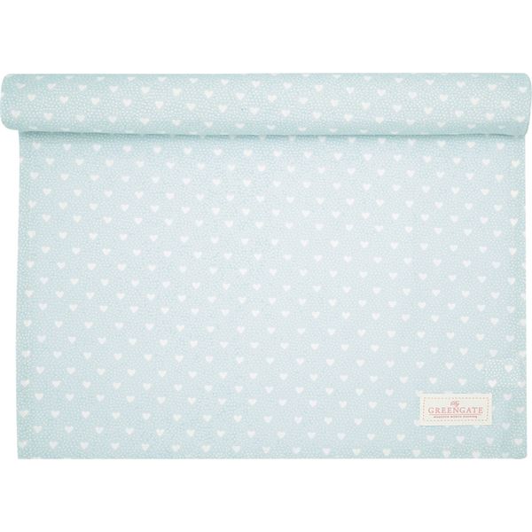 GreenGate - Penny Kaitaliina 45x140 cm Pale Blue