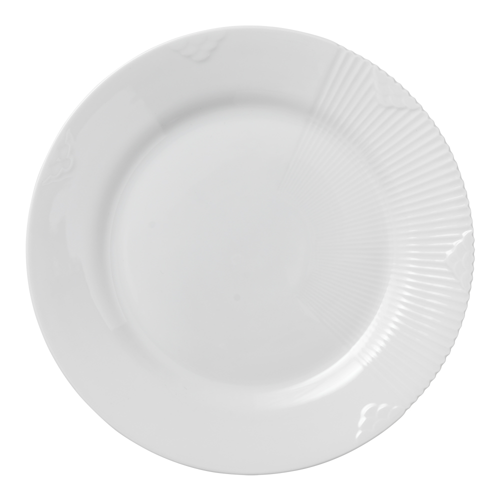 Royal Copenhagen - White Elements Lautanen 25 cm