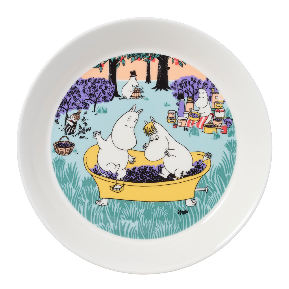 Moomin Arabia - Muumi Lautanen Marjassa 19 cm