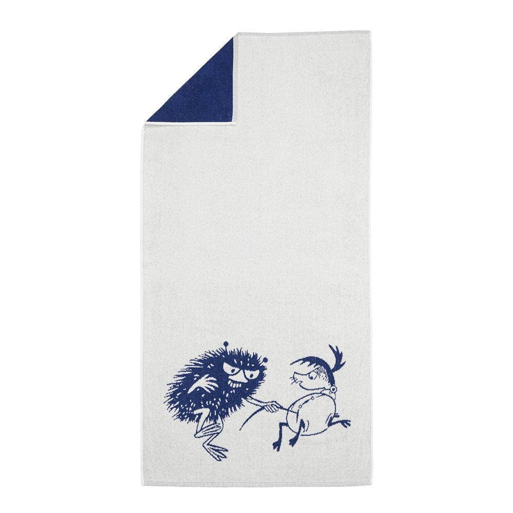 Moomin Arabia - Muumi Kylpypyyhe Haisuli 70x140 cm Offwhite