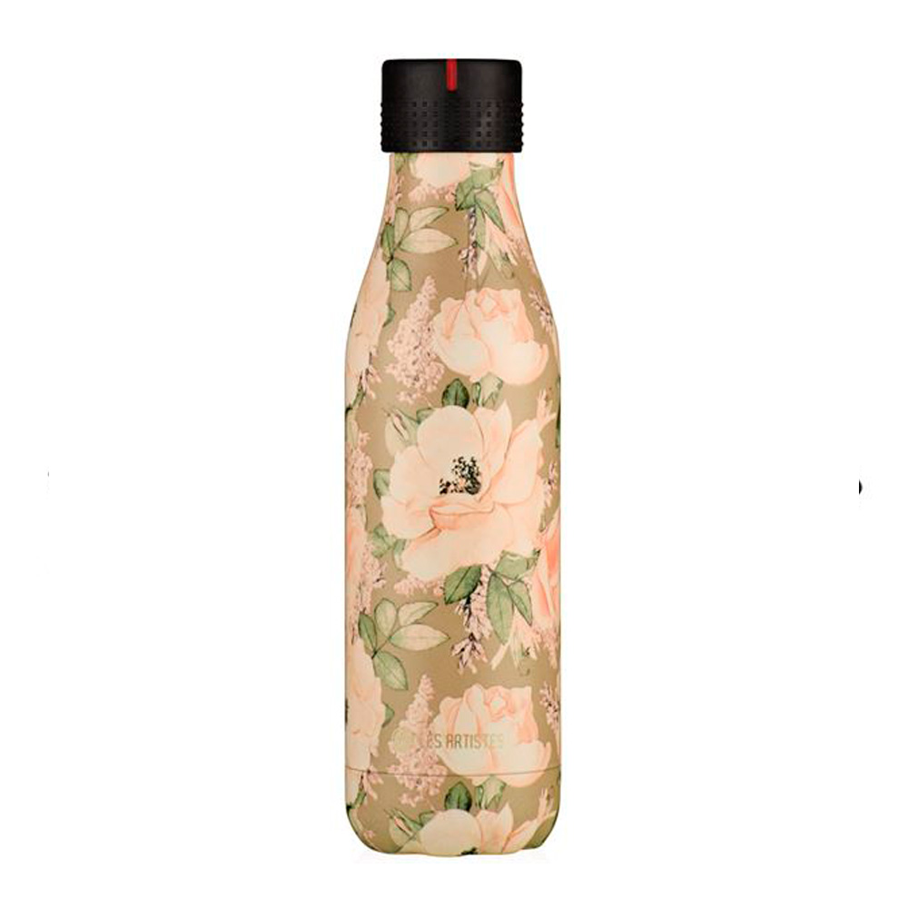 Les Artistes - Bottle Up Termospullo 0,5 L Beige/Kukallinen