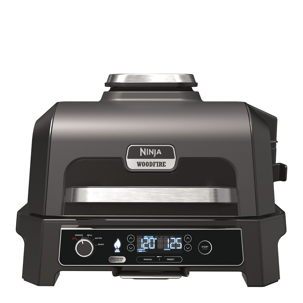 Ninja - Woodfire Smart Cook System XL Sähköinen BBG-grilli 1700W