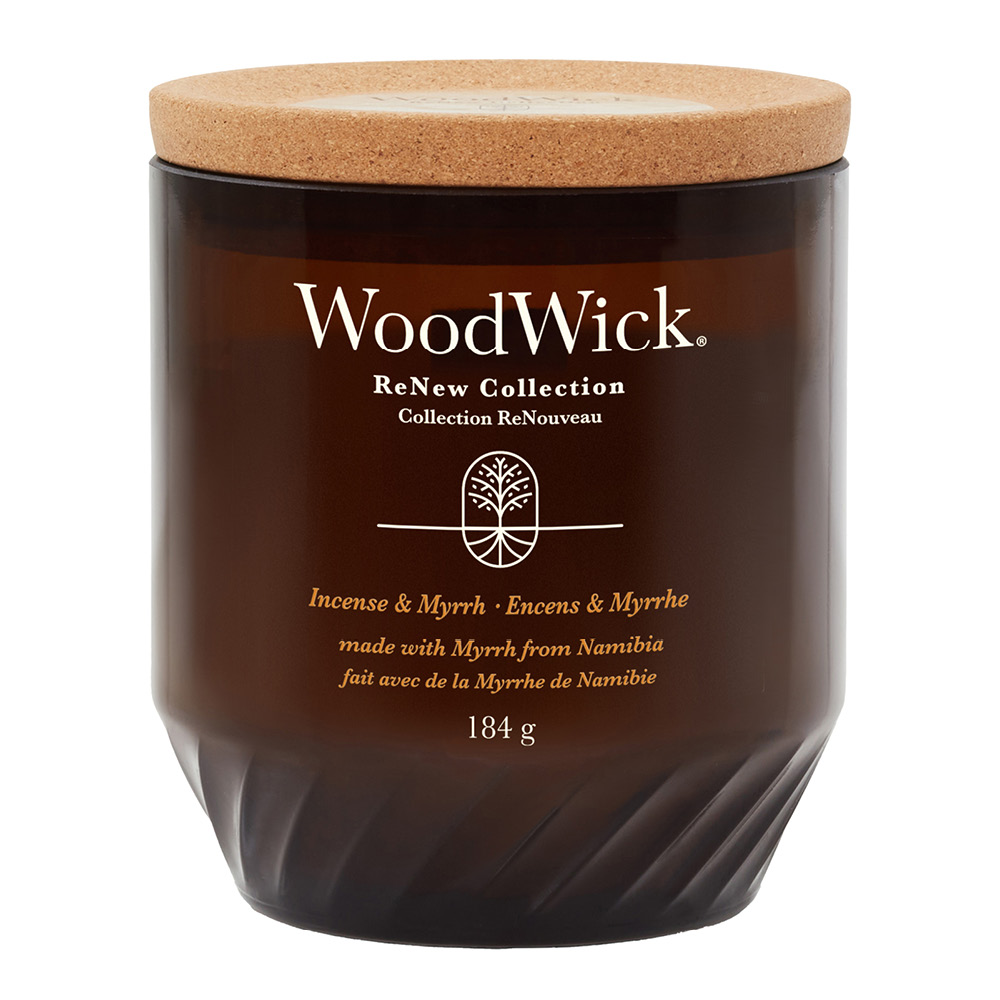 WoodWick - Renew Tuoksukynttilä 9,7x7,9 cm Incense & myrrh