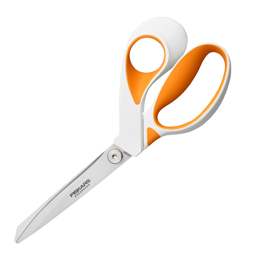 Fiskars - RazorEdge Harkkosakset Softgrip 23 cm Oranssi/Valkoinen