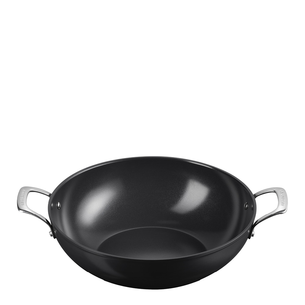 Le Creuset - ENSC Wokkipannu 6 L 32 cm Black