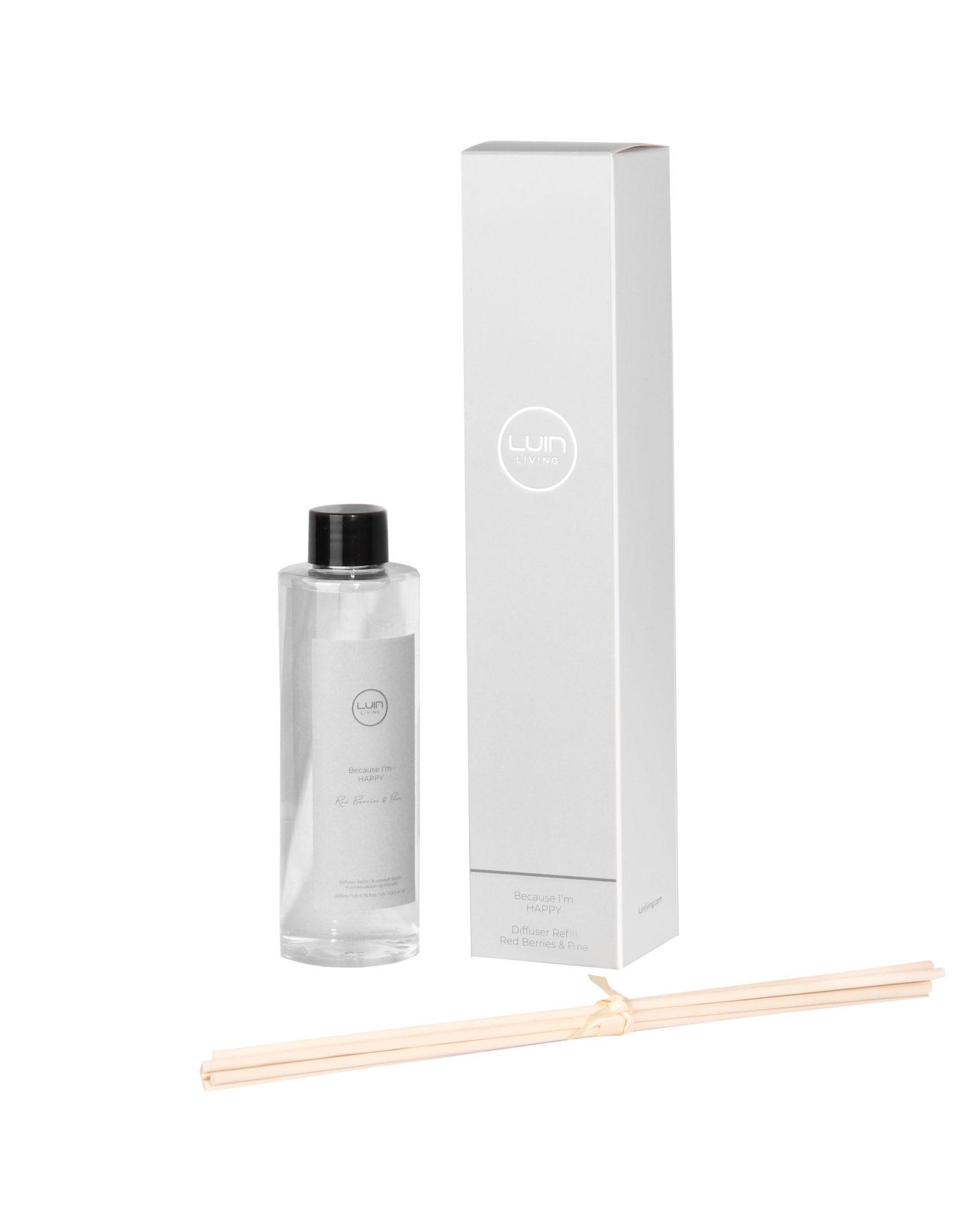 Luin Living Reed Diffuser Refill HAPPY