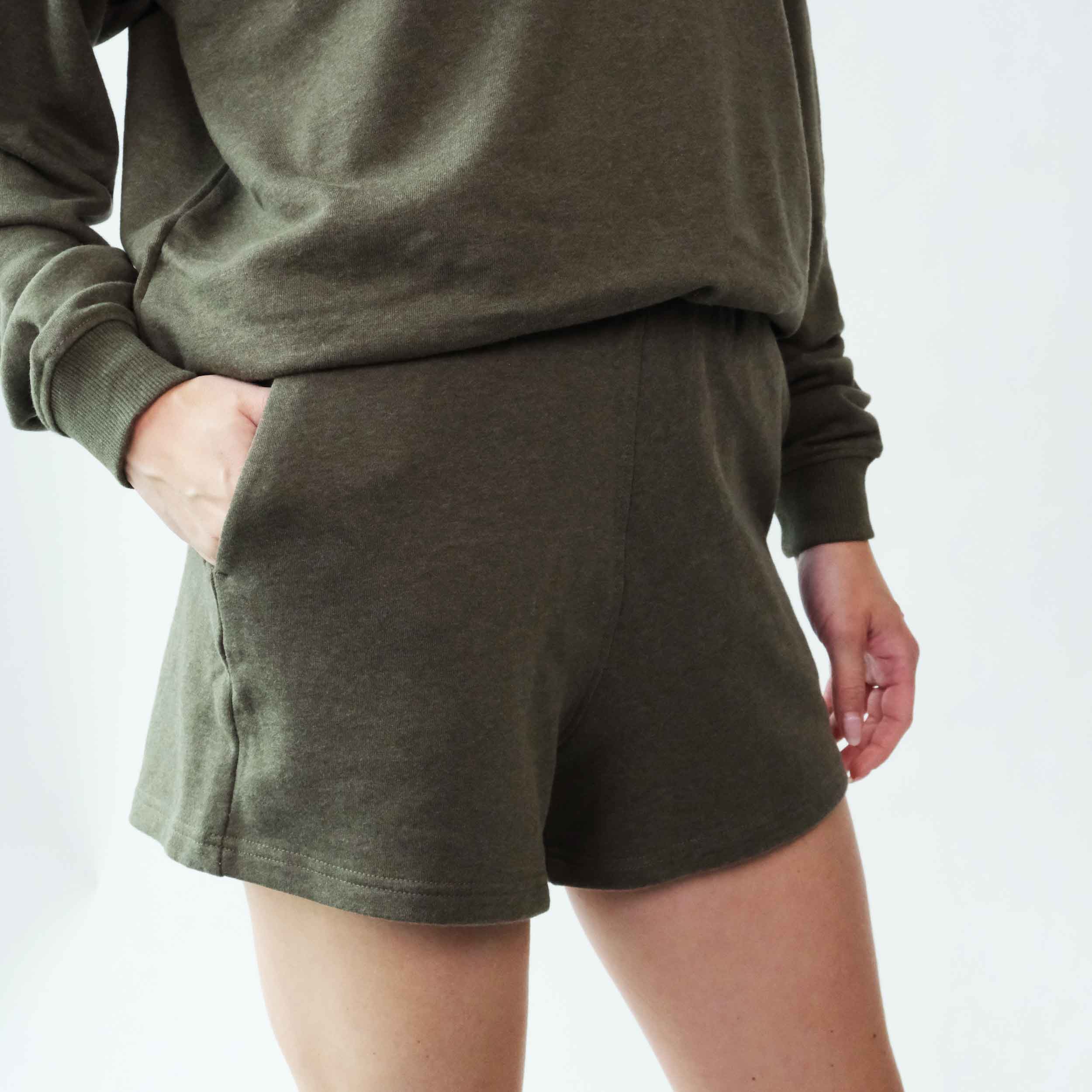 Luomupuuvillaiset Shortsit - Green