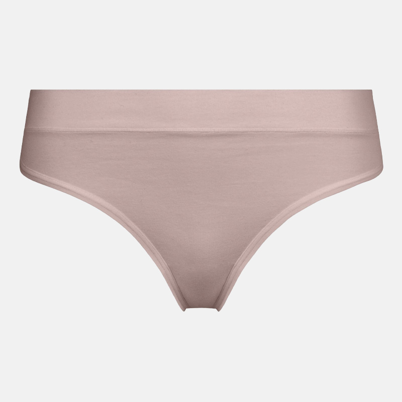 Stringit Pehmeästä 1-pack Luomupuuvilla - Nude - XL