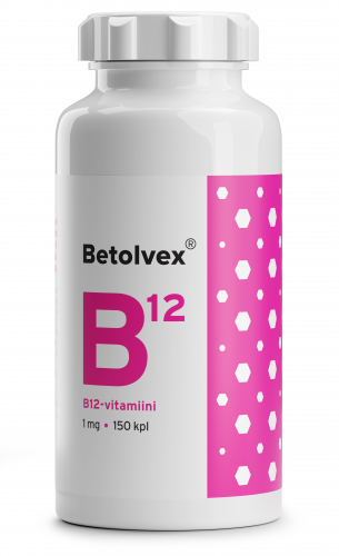 Betolvex 150 tabl 1 mg B12-vitamiini