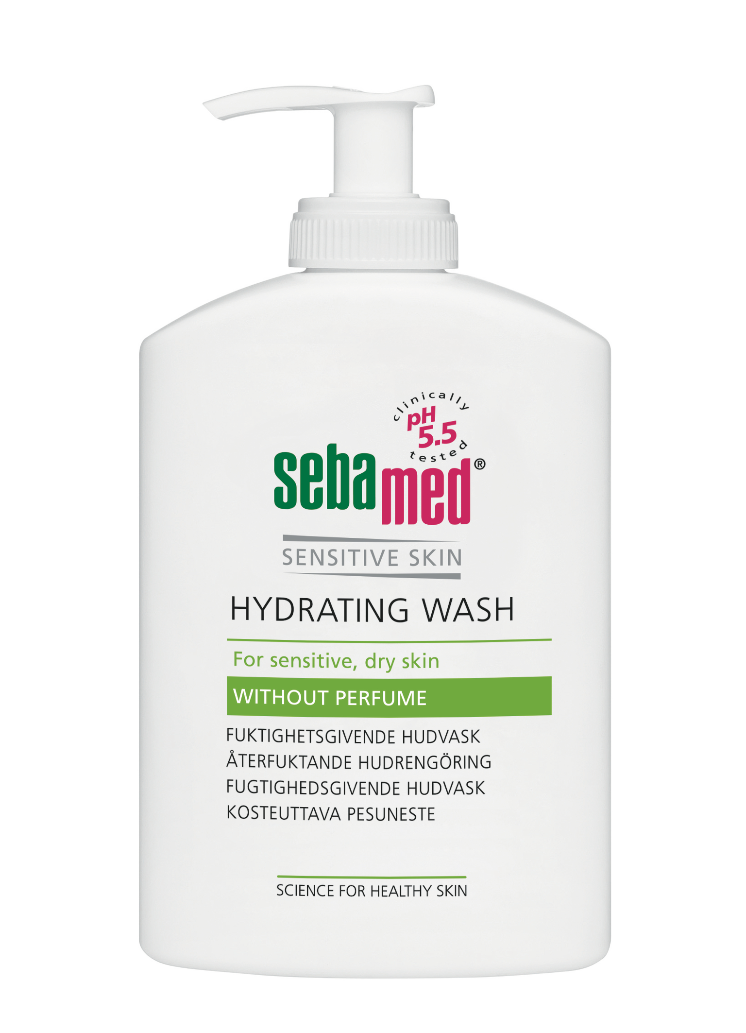 Sebamed Hydrating Body Wash pesuneste 300 ml hajusteeton