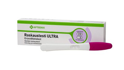 APTEEKKI Raskaustesti Ultra 1 testi/rasia