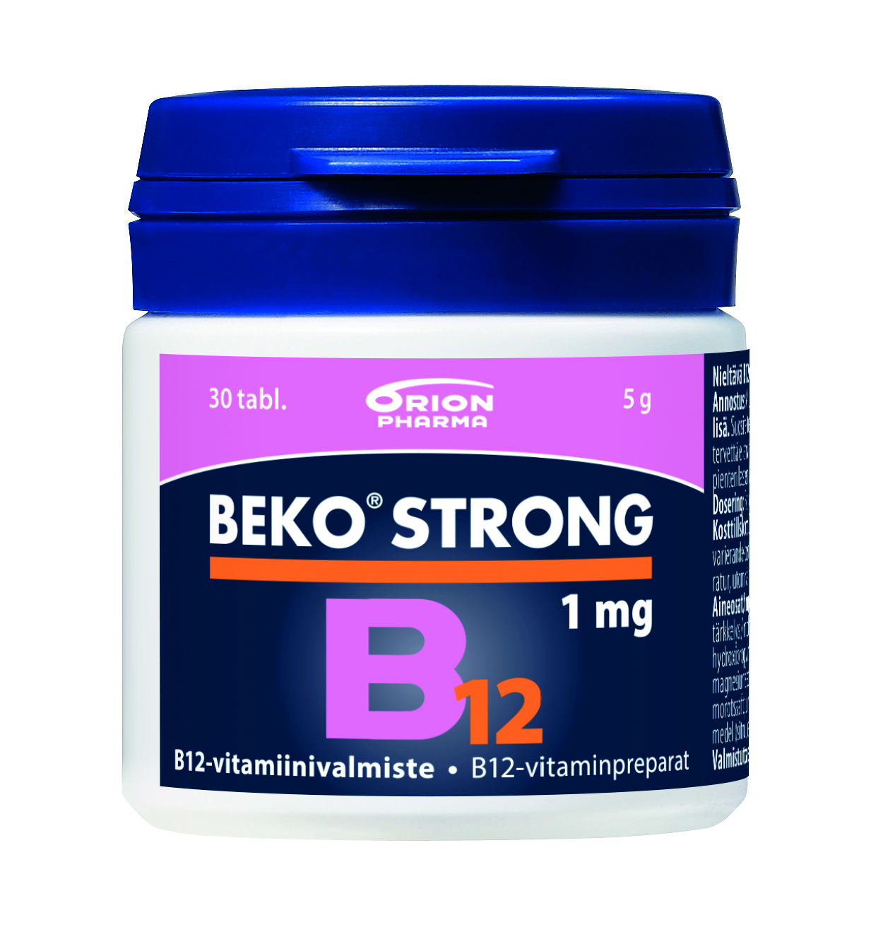 Beko Strong B12-vitamiini 1mg 30 tabl