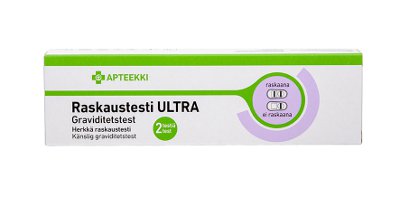 APTEEKKI Raskaustesti Ultra 2 testiä/rasia