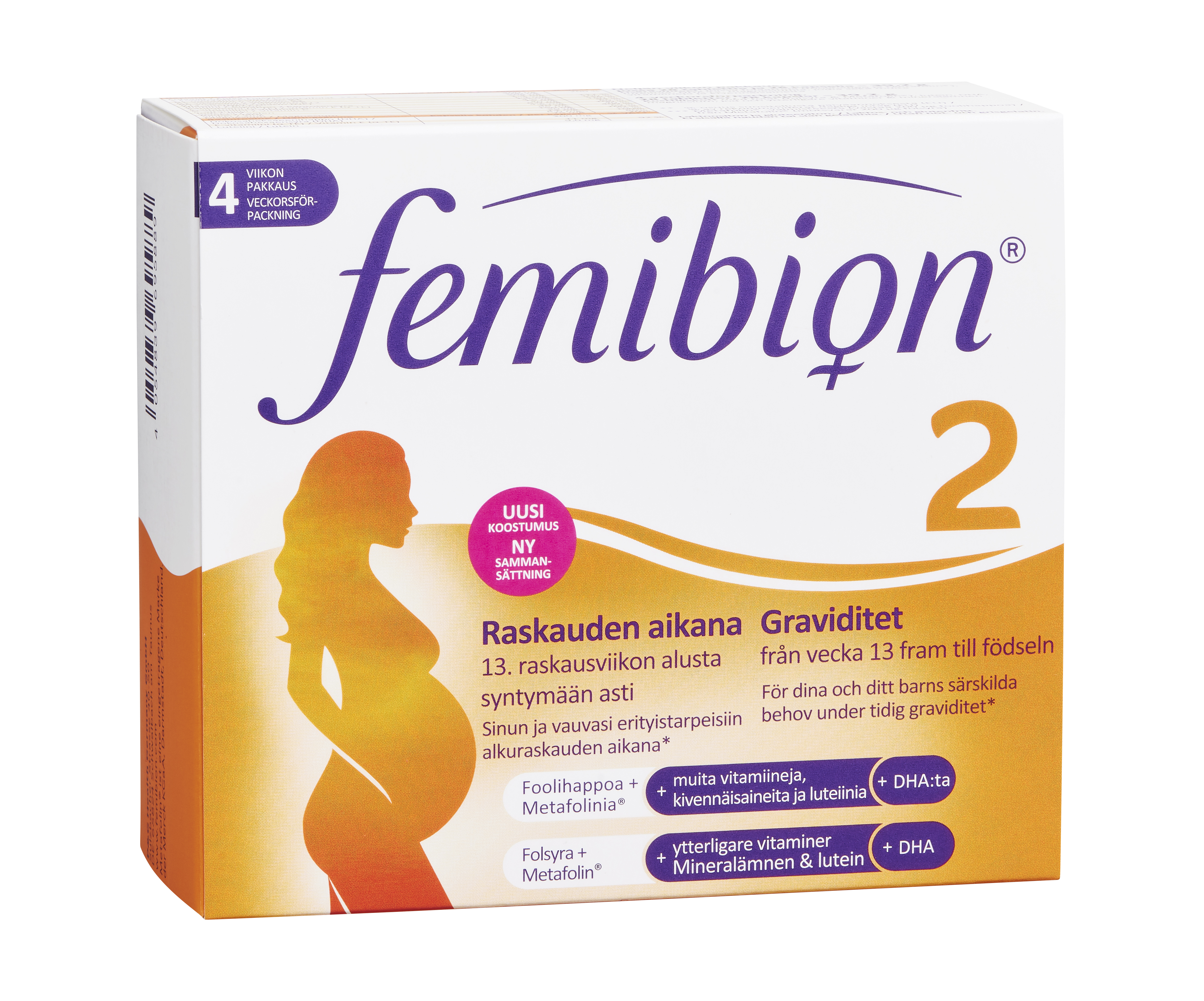 Femibion 2+D(400)Met+Dha 28caps+28tabl