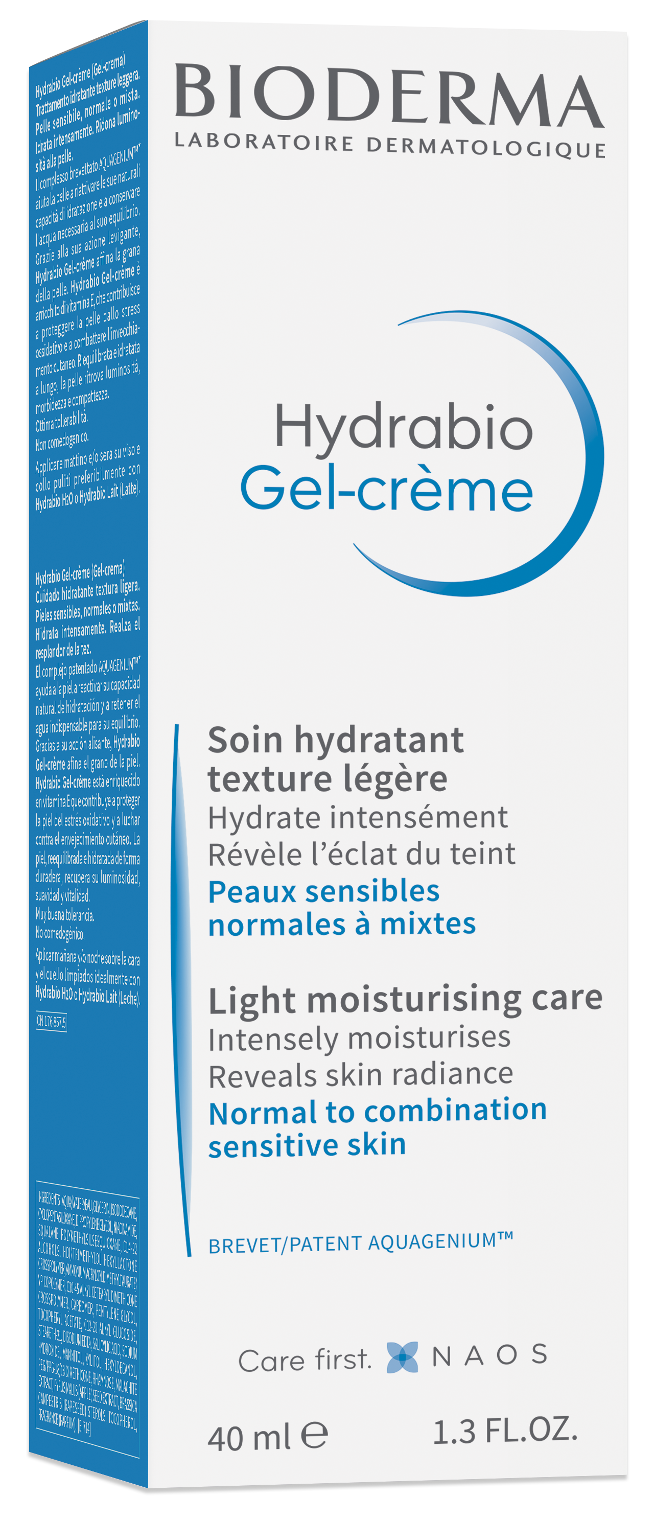 Bioderma Hydrabio gel geeliemulsio 40 ml