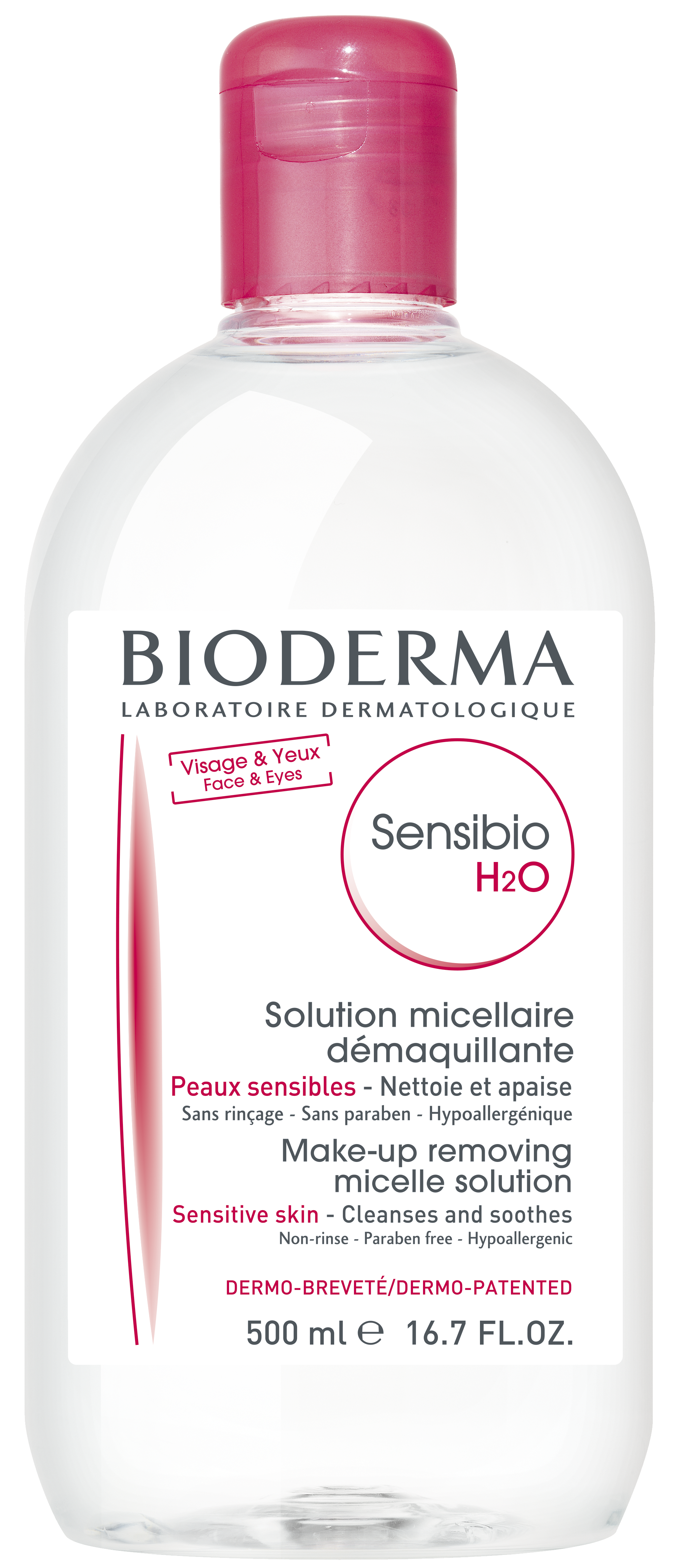 Bioderma Sensibio H2O misellivesi 500 ml