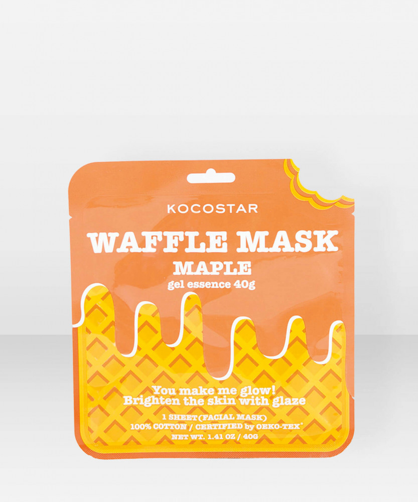 KOCOSTAR Waffle Mask Maple