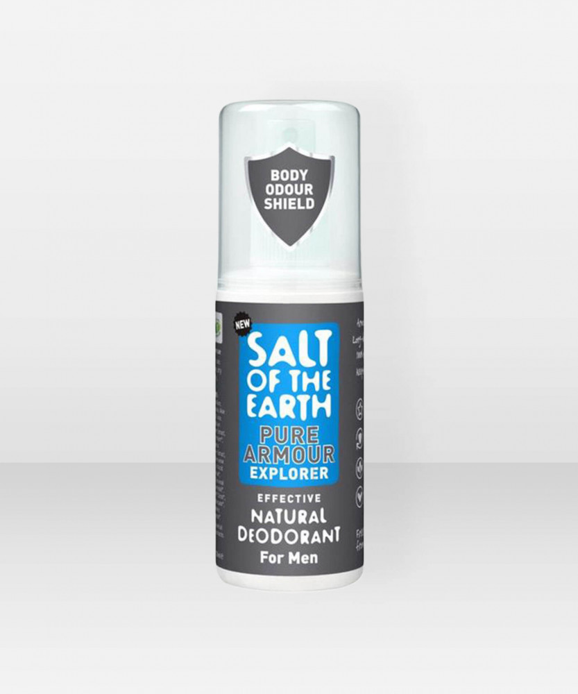 Salt of the Earth Pure Armour Explorer Mineraalideodoranttisuihke miehille 100ml