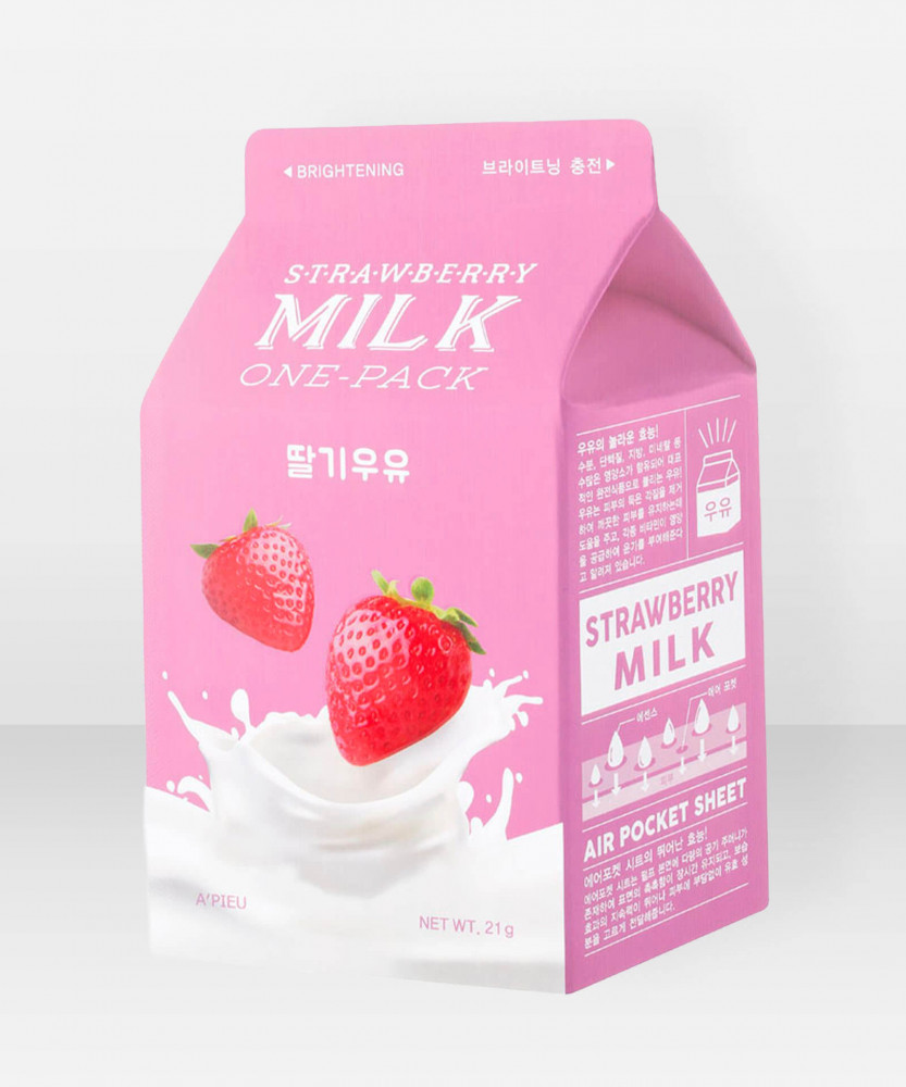 A'Pieu Strawberry Milk OnePack Sheet Mask